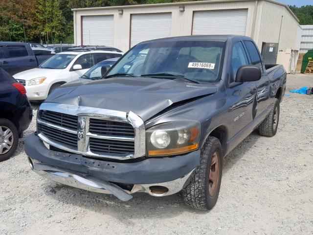 1D7HA18K56J159276 - 2006 DODGE RAM 1500 S GRAY photo 2