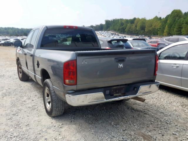 1D7HA18K56J159276 - 2006 DODGE RAM 1500 S GRAY photo 3