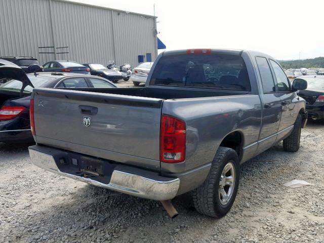 1D7HA18K56J159276 - 2006 DODGE RAM 1500 S GRAY photo 4