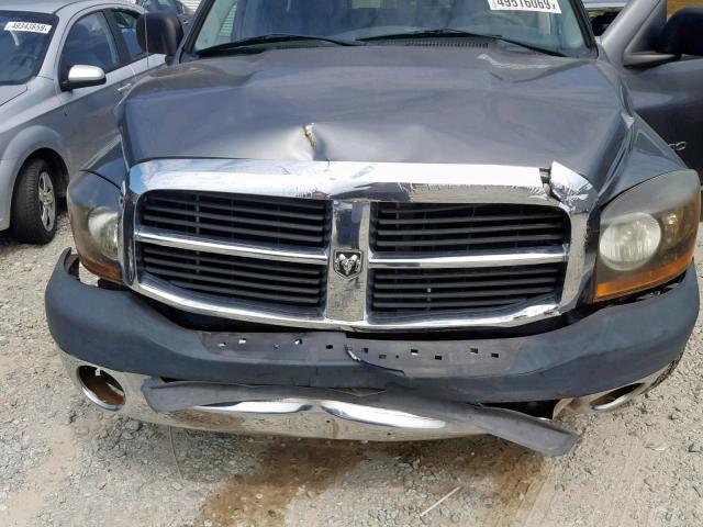 1D7HA18K56J159276 - 2006 DODGE RAM 1500 S GRAY photo 7