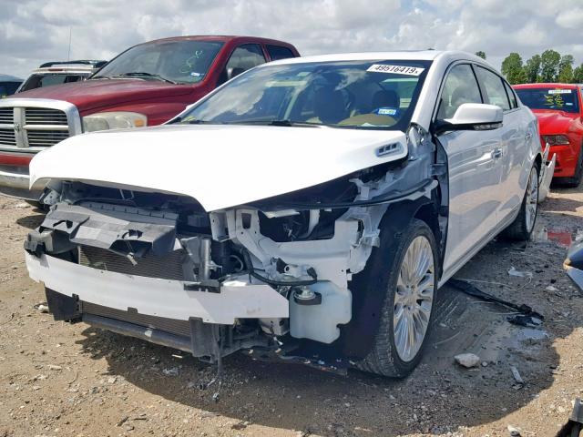 1G4GF5G39EF239217 - 2014 BUICK LACROSSE T WHITE photo 2