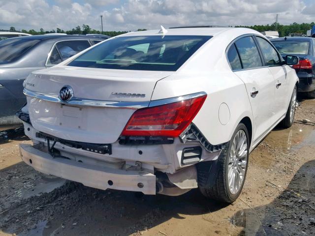 1G4GF5G39EF239217 - 2014 BUICK LACROSSE T WHITE photo 4