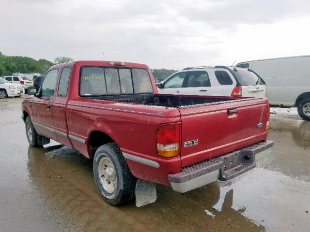 1FTCR14AXTPA49374 - 1996 FORD RANGER SUP RED photo 3