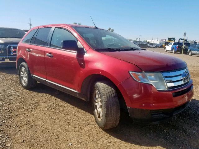 2FMDK36C38BA58933 - 2008 FORD EDGE SE RED photo 1