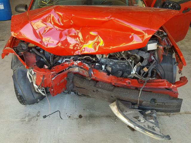 1FAFP34N06W142938 - 2006 FORD FOCUS ZX4 RED photo 7