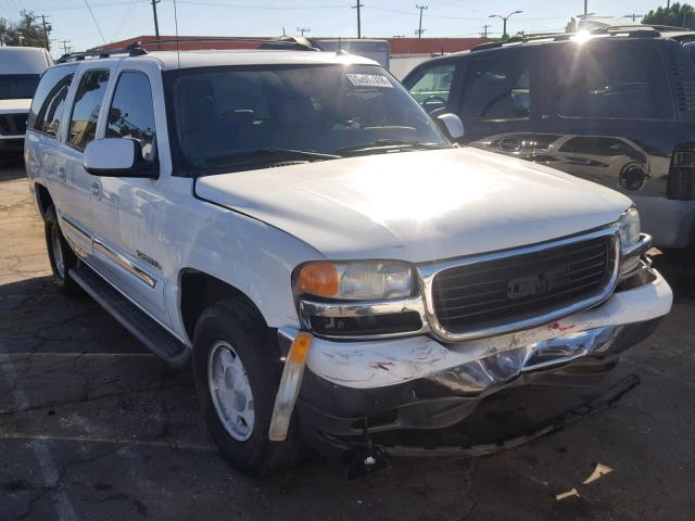 3GKEC16Z35G140446 - 2005 GMC YUKON XL C WHITE photo 1