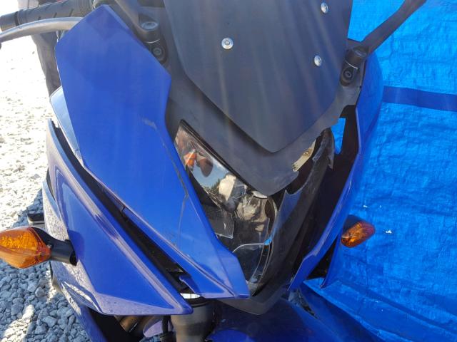 MLHRC7409E5000622 - 2014 HONDA CBR650 F BLUE photo 9