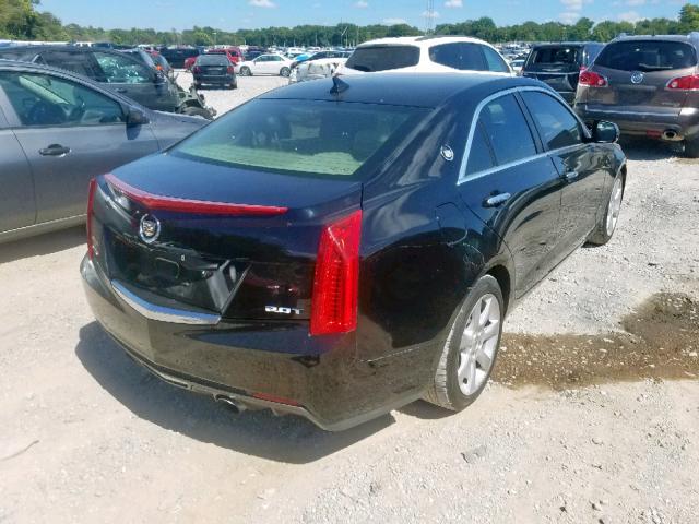 1G6AA5RX3D0124321 - 2013 CADILLAC ATS BLACK photo 4