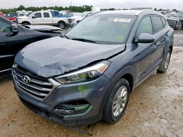 KM8J33A40HU252636 - 2017 HYUNDAI TUCSON LIM BLACK photo 2