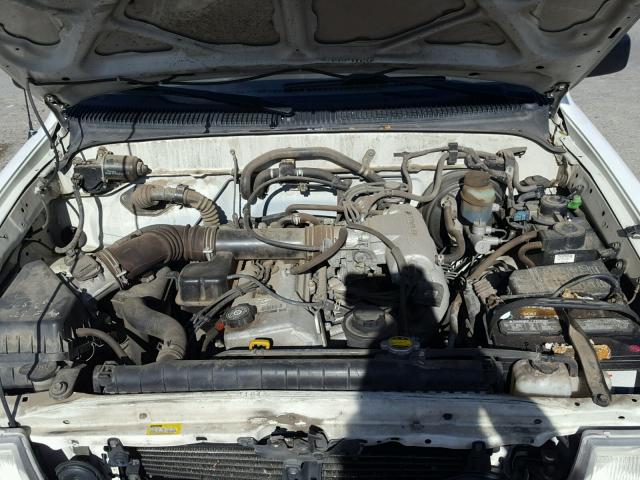 4TANL42N9XZ403358 - 1999 TOYOTA TACOMA WHITE photo 7