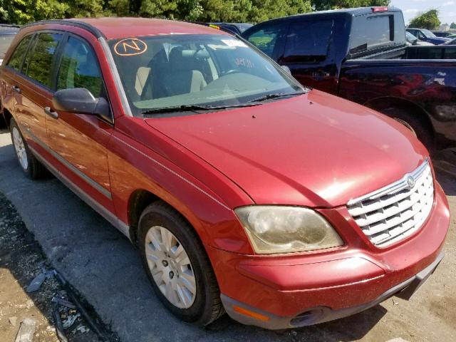 2C4GM48L55R424330 - 2005 CHRYSLER PACIFICA RED photo 1