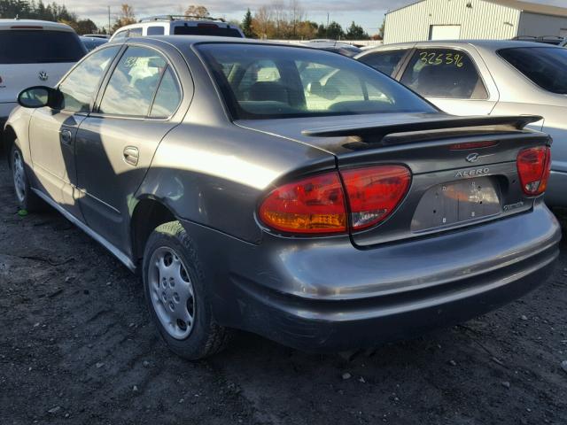 1G3NL52E54C173228 - 2004 OLDSMOBILE ALERO GL GRAY photo 3