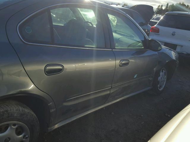 1G3NL52E54C173228 - 2004 OLDSMOBILE ALERO GL GRAY photo 9