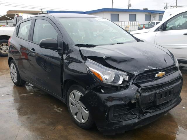 KL8CB6SA9HC824694 - 2017 CHEVROLET SPARK LS BLACK photo 1