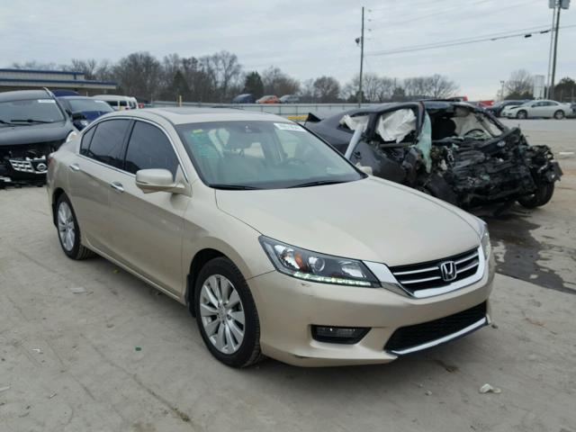 1HGCR3F84EA017467 - 2014 HONDA ACCORD EXL BEIGE photo 1