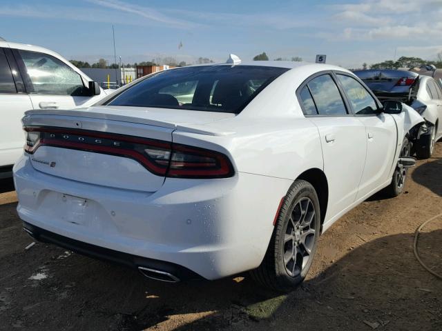 2C3CDXJG7JH115976 - 2018 DODGE CHARGER GT WHITE photo 4