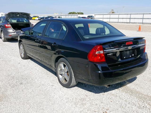 1G1ZU57N77F153016 - 2007 CHEVROLET MALIBU LTZ შავი ფოტო 3