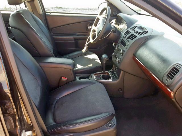 1G1ZU57N77F153016 - 2007 CHEVROLET MALIBU LTZ შავი ფოტო 5