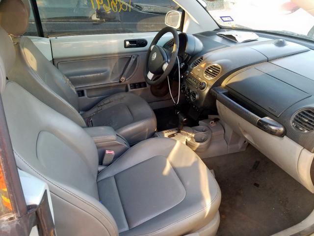 3VWCM31Y35M369184 - 2005 VOLKSWAGEN NEW BEETLE ტურკოუსი ფოტო 5