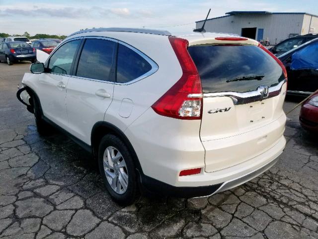 5J6RM4H70GL024970 - 2016 HONDA CR-V EXL WHITE photo 3