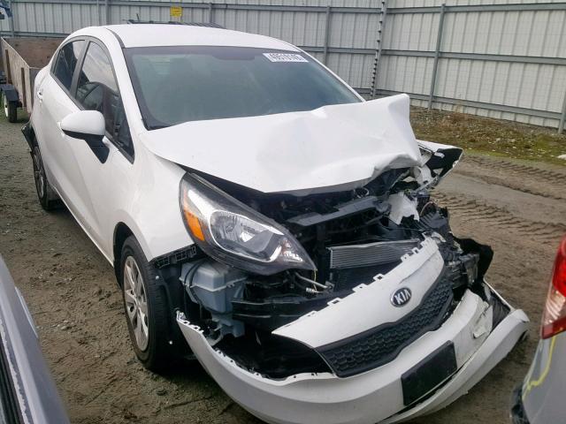 KNADM4A35H6072498 - 2017 KIA RIO LX WHITE photo 1