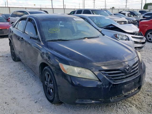 4T1BE46K99U799983 - 2009 TOYOTA CAMRY BASE BLACK photo 1