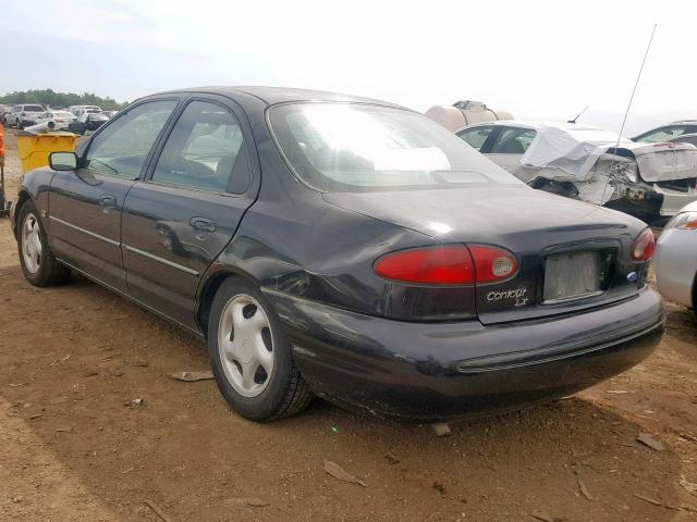 1FALP66L5TK149130 - 1996 FORD CONTOUR LX BLACK photo 3