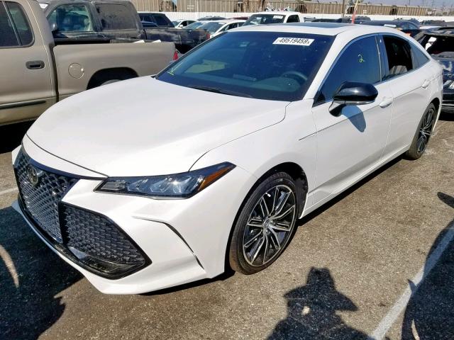 4T1BZ1FBXKU012614 - 2019 TOYOTA AVALON XLE WHITE photo 2