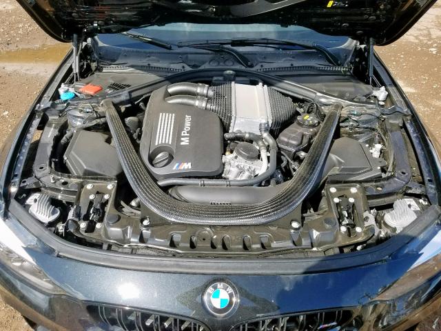 WBS4Y9C57KAG67629 - 2019 BMW M4 BLACK photo 7