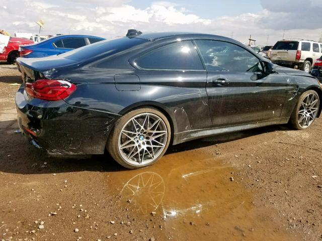 WBS4Y9C57KAG67629 - 2019 BMW M4 BLACK photo 9