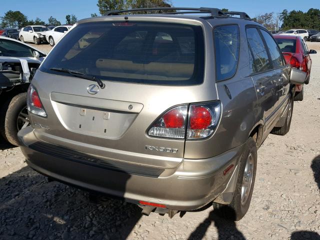 JTJHF10U520280797 - 2002 LEXUS RX 300 GOLD photo 4