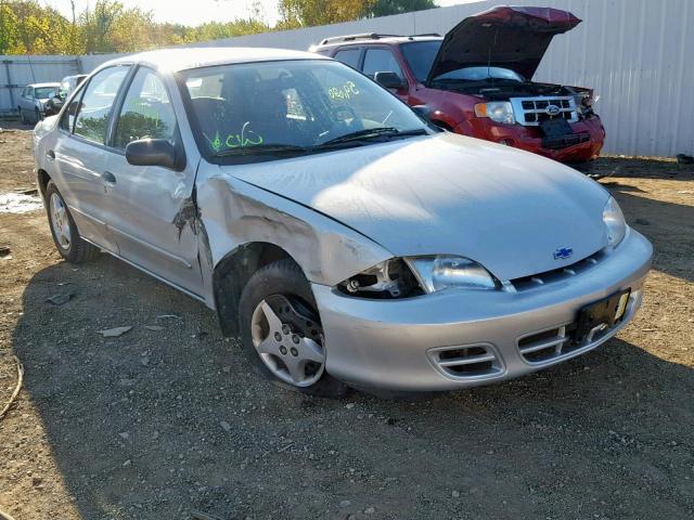 1G1JC524927365904 - 2002 CHEVROLET CAVALIER B SILVER photo 1