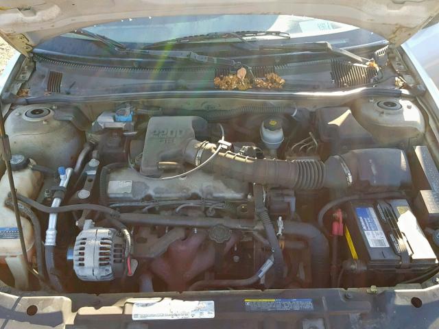 1G1JC524927365904 - 2002 CHEVROLET CAVALIER B SILVER photo 7