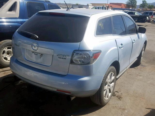 JM3ER293170128429 - 2007 MAZDA CX-7 BLUE photo 4