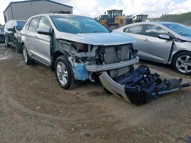 2FMTK4J99FBB68427 - 2015 FORD EDGE SEL WHITE photo 1