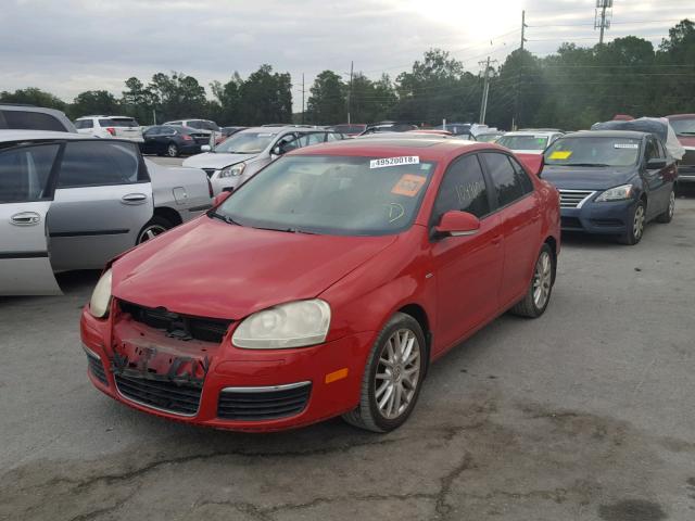 3VWRJ71K58M175220 - 2008 VOLKSWAGEN JETTA WOLF RED photo 2