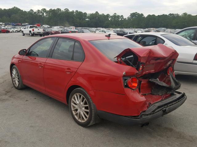 3VWRJ71K58M175220 - 2008 VOLKSWAGEN JETTA WOLF RED photo 3