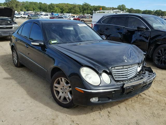 WDBUF65J53A176897 - 2003 MERCEDES-BENZ E 320 BLACK photo 1