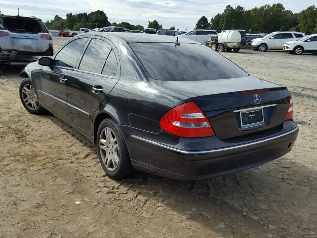 WDBUF65J53A176897 - 2003 MERCEDES-BENZ E 320 BLACK photo 3