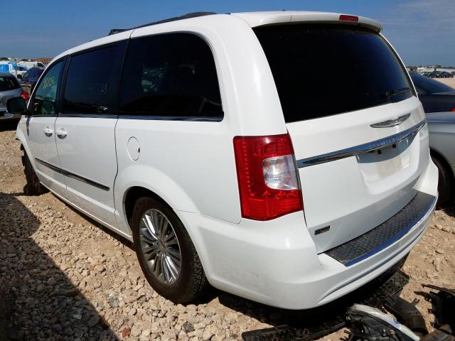 2C4RC1CGXER180145 - 2014 CHRYSLER TOWN & COU WHITE photo 3