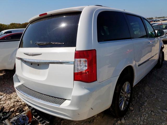 2C4RC1CGXER180145 - 2014 CHRYSLER TOWN & COU WHITE photo 4