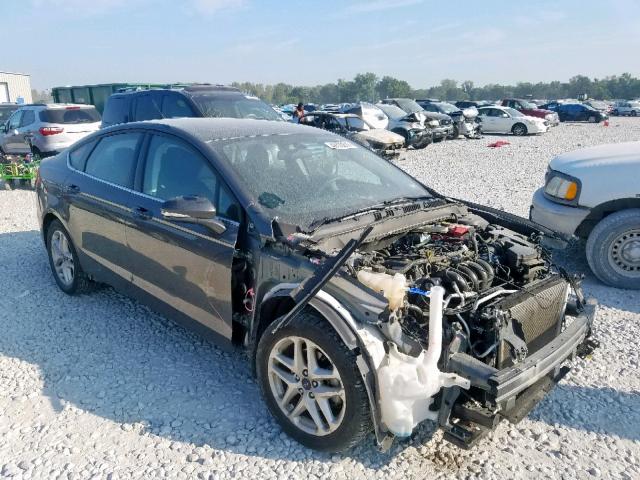 1FA6P0H78G5118811 - 2016 FORD FUSION SE GRAY photo 1