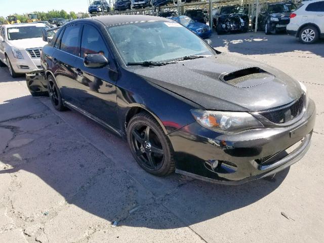 JF1GE76629G507268 - 2009 SUBARU IMPREZA WR BLACK photo 1