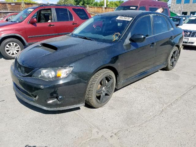 JF1GE76629G507268 - 2009 SUBARU IMPREZA WR BLACK photo 2