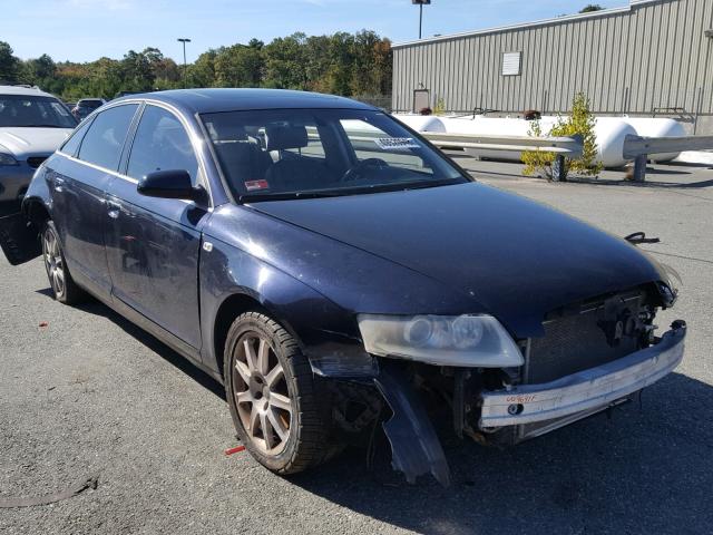 WAUDG74F15N109921 - 2005 AUDI A6 3.2 QUA BLUE photo 1