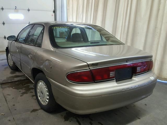 2G4WY55J2Y1153850 - 2000 BUICK CENTURY LI TAN photo 3