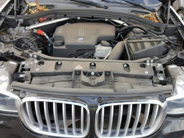 5UXXW3C50G0M90325 - 2016 BMW X4 XDRIVE2 BLACK photo 7