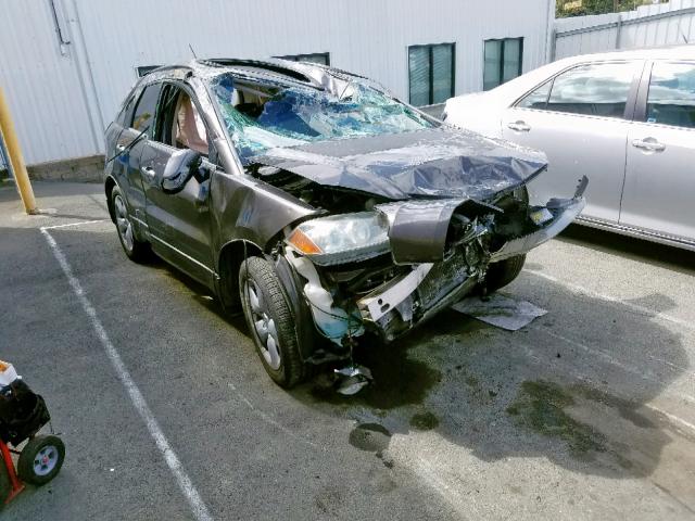 5J8TB18229A007236 - 2009 ACURA RDX GRAY photo 1