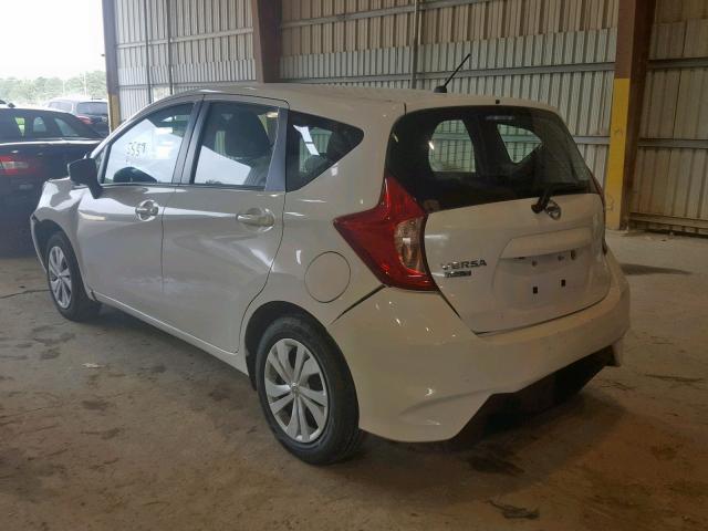 3N1CE2CP9KL356040 - 2019 NISSAN VERSA NOTE WHITE photo 3