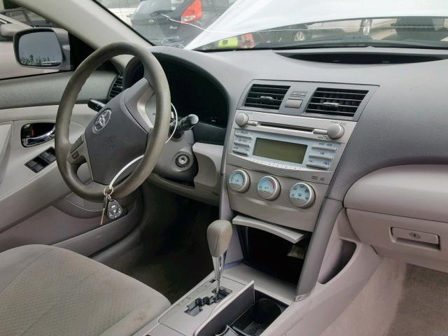 4T1BE46K97U055278 - 2007 TOYOTA CAMRY NEW SILVER photo 9